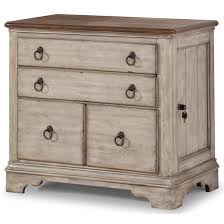 How to remove wooden file cabinet drawers. Flexsteel Wynwood Collection Plymouth W1347 716 Relaxed Vintage Lateral File Cabinet With Two Locking File Drawers Pilgrim Furniture City Lateral Files