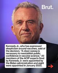 Health Secretary Robert F. Kennedy Jr. announced