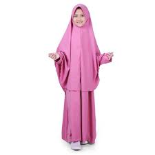 Wa 0878 8132 8492 Harga Rp 175 500 1 Set Baju Muslim Anak Perempuan Dan Jilbab Syar I Panjang Menutupi Dada Model Simple Polos Fashion Dresses Nun Dress
