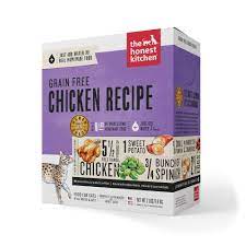 The first human grade food for pets. The Honest Kitchen Grain Free Chicken Recipe Dehydrated Cat Food Petflow