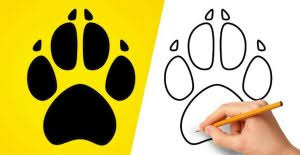 High quality cat paw clip inspired art prints by independent artists and designers from around the world. Did You Know That Drawing Cat Paw Prints Was So Easy Meramaal Wiki