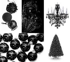 Black Ornaments For A Black Christmas Tree Black Christmas Decorations Creepy Christmas Black Christmas Tree Decorations