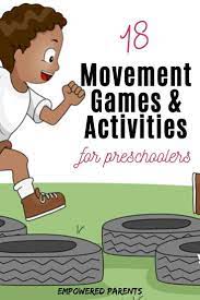 18 Simple Movement Activities For Preschoolers Physical Activities For Kids Preschool Movement Activities Movement Activities