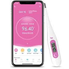 digital basal body thermometer track your cycle natural fertility and pregnancy planning detect your fertile window with temperature tracking