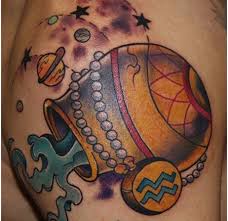 Aquarius, like the watering of a garden, shower their ideas and thoughts with the world. Top 15 Aquarius Tattoo Designs