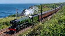 The Flying Scotsman arrives in March after leaving Cambridge - BBC ...