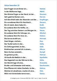 Die senioren versuchen im gedächtnistraining die buchstaben in die richtige reihenfolge zu bringen und die gesuchten wörter zu erraten. Satze Beenden 2 Gehirnjogging Fur Senioren Aktivitaten Fur Senioren Aktivitaten Fur Demenzkranke