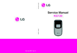LG KG120 SM Service Manual download ...