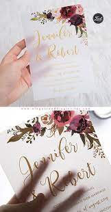 Lovely And Creative Wedding Invitation For Your Dream Wedding Creative Wedding Invitations Wedding Invitations Boho Printing Wedding Invitations