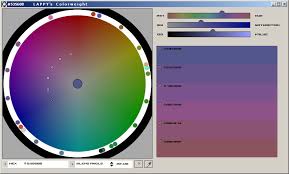 What are the colors on a standard color wheel? Advanced Color Wheel