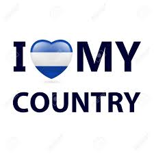 The el salvador colours means the white represent the peace and the blue represent the ocean. Heart With Salvadoran Flag Colors I Love My Country El Salvador Royalty Free Cliparts Vectors And Stock Illustration Image 101968286