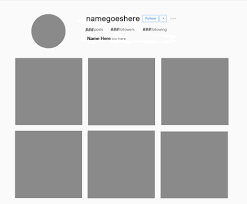 Discover 74 instagram grid designs on dribbble. Instagram Template Png Free Instagram Template Png Transparent Images 66743 Pngio