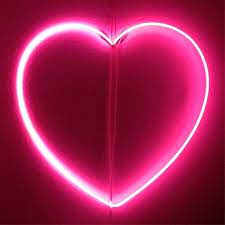 Pink Hear Neon Signs Neon Neon Lighting