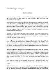 Rancangan perniagaan merupakan satu alat perhubungan bagi seseorang usahawan untuk menjelaskan sesuatu projek yang ingin dijalankan kepada pihak lain. Contoh Rancangan Perniagaan Butik Cbintensive