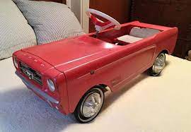 Vintage 1965 Ford Mustang Pedal Car Pedal Cars Vintage Pedal Cars Ford Mustang