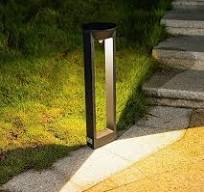 Outdoor Solar Gate Light Solar Powered Bollard Lawn Lamp Villa Landscape  Pillar Post LED Solar Garden Light