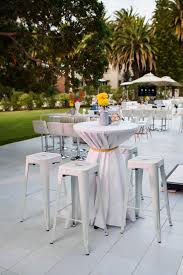 White Cocktail Furniture At An Outdoor Event For Pre Drinks Cocktail Furniture Cocktail Hour Wedding Event
