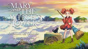 Young mary follows a mysterious cat into the nearby forest and discovers an old broomstick and a strange flower. Mary And The Witch S Flower Official Us Trailer Now Available On Home Video Youtube