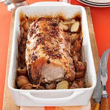 Juicy and tasty, isn't it? Roast Pork And Potatoes Recipe Taste Of Home