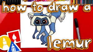 How To Draw Animal Jam Lemur Youtube