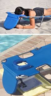 This Beach Chair Might Be A Game Changer For Reading And Sleeping In The Sun Beach Chairs Cool Stuff Beach