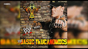 Wwe Basic Thuganomics John Cena Theme Song Ae Arena Effect Wwe Theme Songs Theme Song Songs