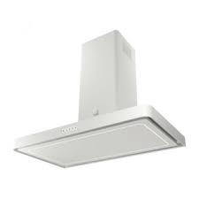 Hotte Deco 120cm Box T Lux 1200blanc Mat
