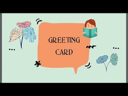 3.4.1 siswa dapat mengidentifikasikan dari siapa, kapan. Greeting Card Kelas 8 Youtube