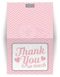 Today we're excited to declare. Thank You Cards Pink And Gray Chevron Hearts