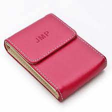 3 pack business card holders, stainless steel card case, professional name card holder for men and women, silver, 3.8 x 2.3 x 0.25 inches. Pastel Pink Faux Leather Business Card Holder Executive Gift Shoppe