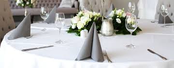 Faux linen style fabric with beige beautiful crochet macrame lace edge which make this table cloth vintage and elegant. Types Of Table Linens Tablecloths Napkins More