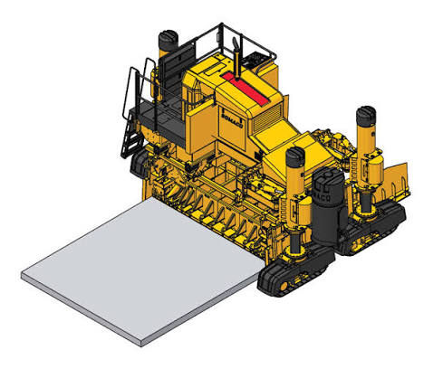 Gomaco 3300 Concrete Paver