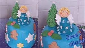 Fondant rezept fondant selber machen rezeptideen fondant fondant selber herstellen leckereien selber machen kuchen mit fondant zuckerpaste selber fondant selber machen: Christkind Torte Engel Torte Motivtorte Weihnachtsrezept Fondant Engel Youtube