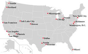Researching state and capital city names and writing them on the printed maps will help students learn the locations of the states and capitals, how their names are spelled, and associate names with capital cities. File Us Sanctuary Cities Map Svg Wikimedia Commons