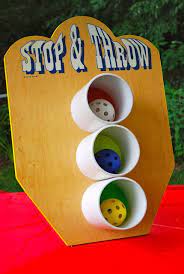 Stop Throw Carnival Game Kids Carnival Carnival Games Festival Games