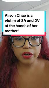 Alison Chao is a victim of SA and DV at the hands of her mother! She needs  new lawyers that will advocate for her. GoFundMe link in bio #fight4alison  #savealisonchao #justice4alison #alisonchao ...