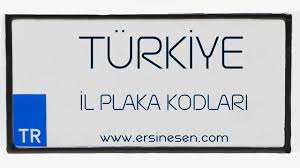 Ülkemiz türkiye 81 il listesi plaka koduna göre sıralaması sayfamızda aşağıda görebilirsiniz. Turkiye Il Plaka Kodlari Listesi Otomotiv Ersin Esen
