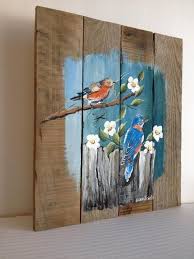 Pallet Painting Distressed Wood Art Pallet Art Customizable Etsy Wood Pallet Creations Pallet Painting Wood Art Pallet Art