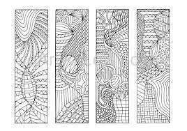 While the paint is still wet, place the plastic wrap on top and press it down. Diy Zentangle Inspired Bookmarks Zendoodle Printable Etsy In 2021 Coloring Bookmarks Coloring Bookmarks Free Zentangle Bookmarks