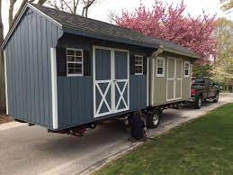 How To Move A Shed On A Trailer Easy Shed Large Sheds Shed Design