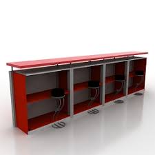 bar rack 3d model (*.gsm+*.3ds) for