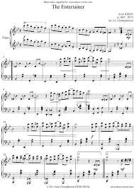 Jazz scott joplin the entertainer piano version. The Entertainer Bb Sheet Music By Scott Joplin