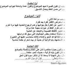 كيف تكتب موضوع تعبير مقدمة وخاتمة موضوعات تعبير متوقعه ملفات تعليمية المنهج المصري