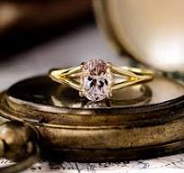 The Sedona - Natural Peach Morganite Solitaire Oval ...