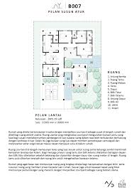Dapatkan pelan rumah idaman anda sekarang! Jenis B007 Rumah 1 Tingkat 4 Pelan Rumah Percuma Facebook
