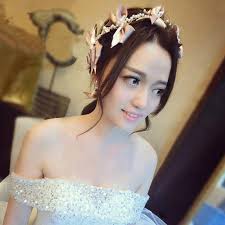 4pcs fiesta boda nupcial rosa lazo horquilla pinzas para el cabello perlas  sombreros Baoblaze Horquillas