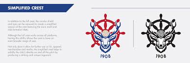 This badge featured a ship's wheel. Hartlepool United Fc Crest Redesign Concept On Behance