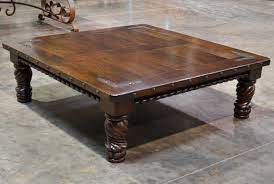 Welcome to coffee break spanish! Indonesia Spanish Carved Coffee Table Cuadrada Demejico