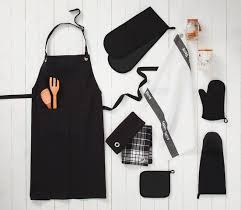 Le Blanc Tablier Cuisine Linge De Cuisine Tablier