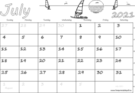 You have 365 days of advertising your product without a pause or break. July 2021 Canada Calendar Free Printable Pdf